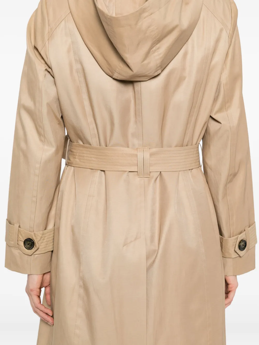 London Fog Trenchcoat met ceintuur Bruin