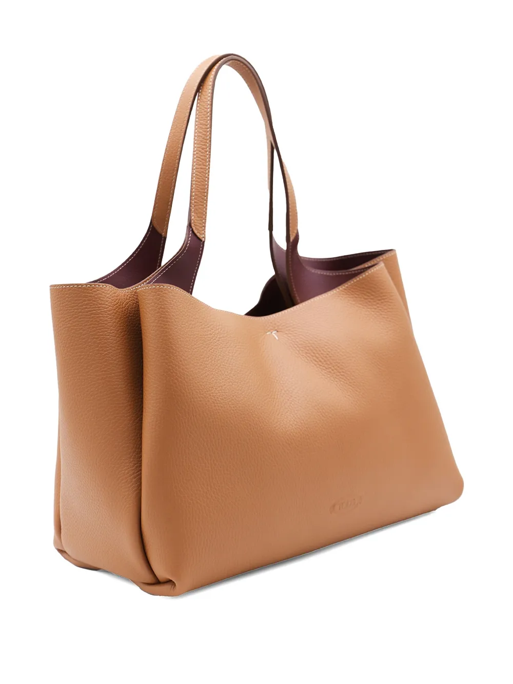 Tod's Leren shopper Bruin