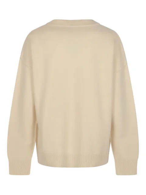 AMI Paris Ami de Coeur monogram wool cardigan