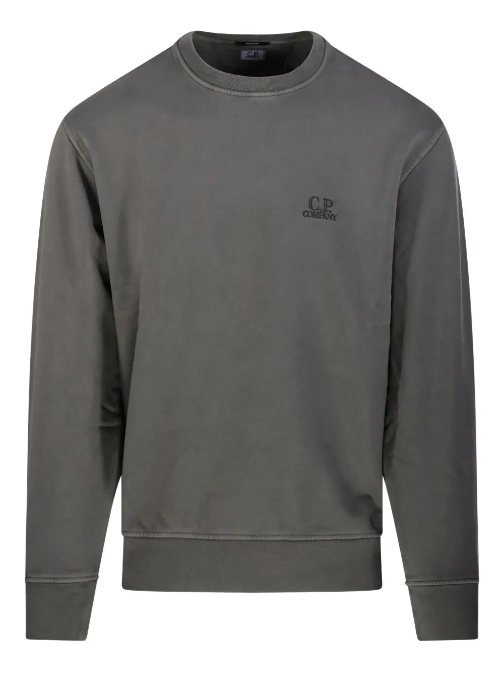 C.P. Company Sweater met geborduurd logo Grijs