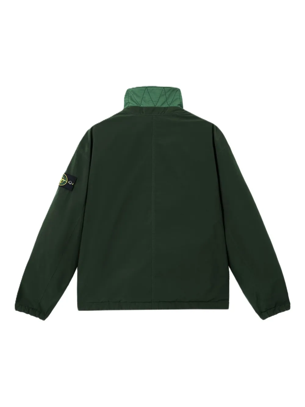 Stone Island Jas met knopen Groen