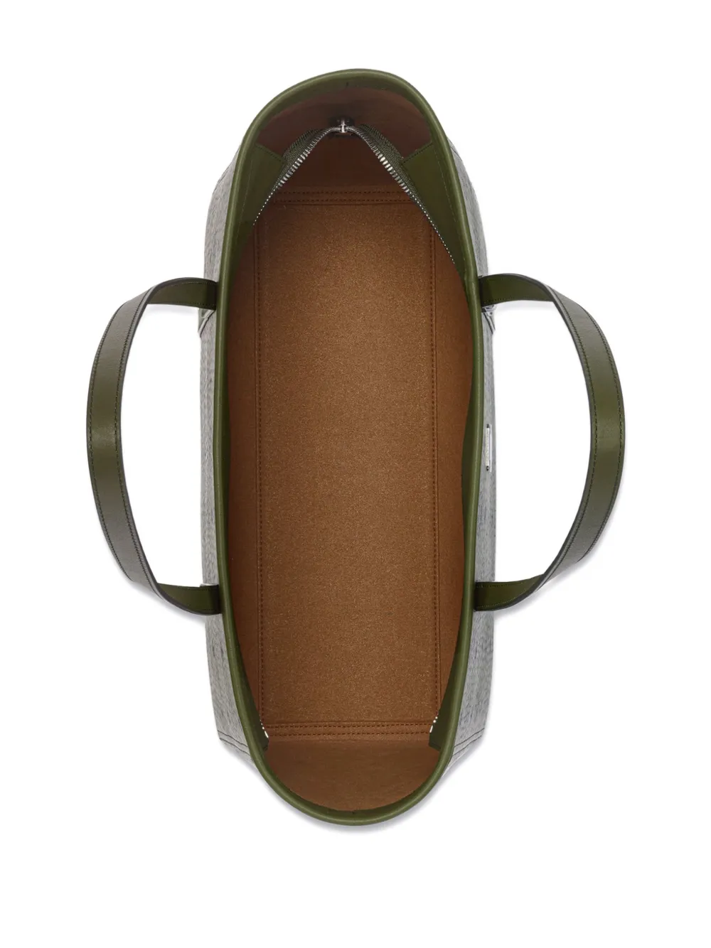 MCM Medium Toni leren shopper Groen