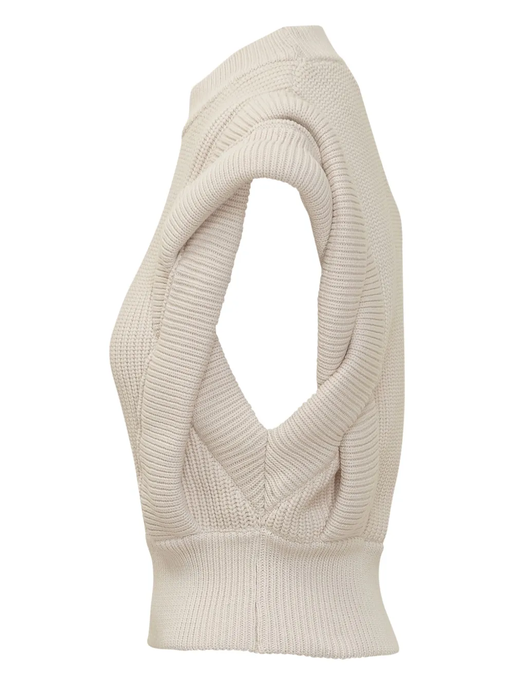 IRO folded-sleeve sweater Wit