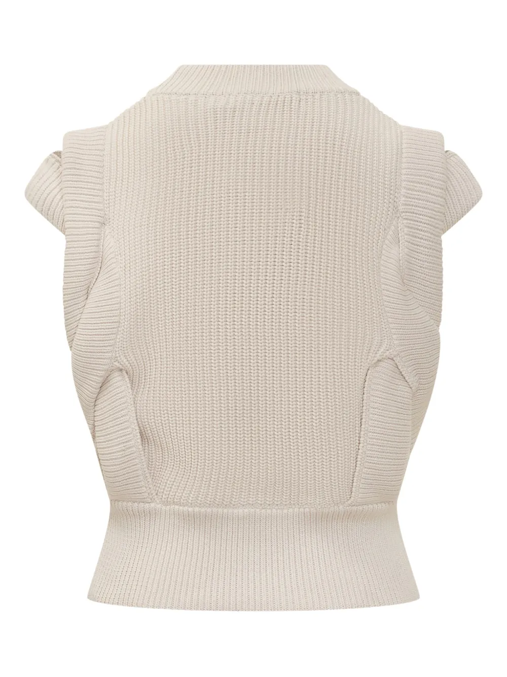 IRO folded-sleeve sweater Wit