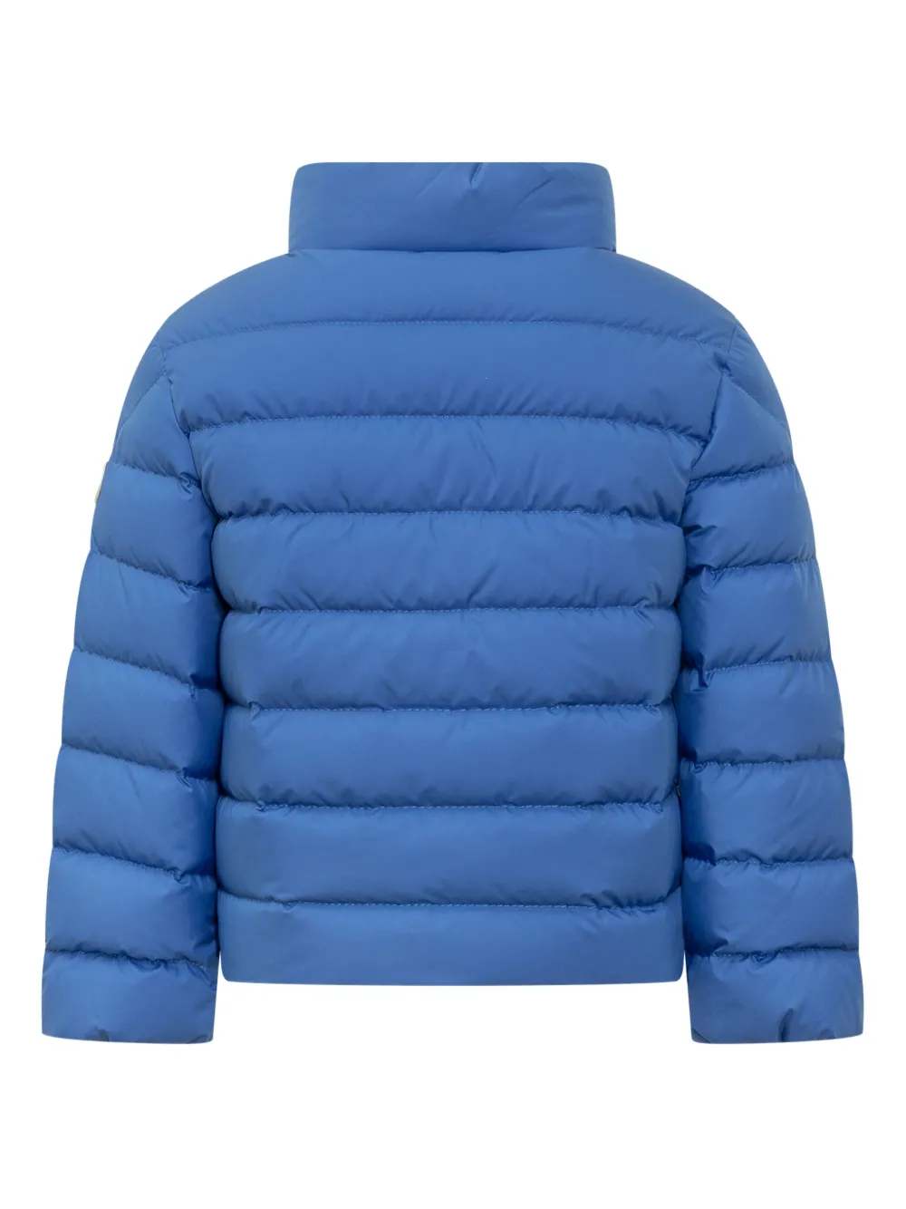 Moncler Enfant quilted padded jacket Blauw