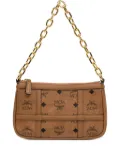 MCM Aren monogram-pattern chain shoulder bag - Brown