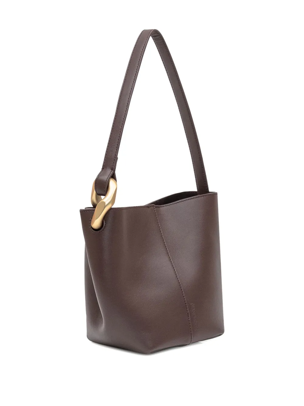JW Anderson Bucket-tas met kettinghengsel Bruin