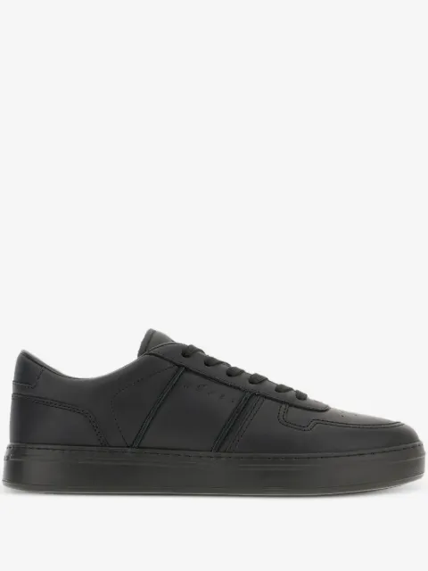 Hogan H668 leather lace-up trainers