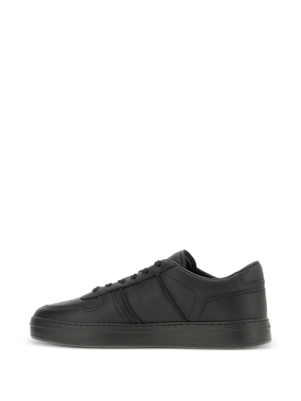 Hogan H668 leren sneakers Zwart