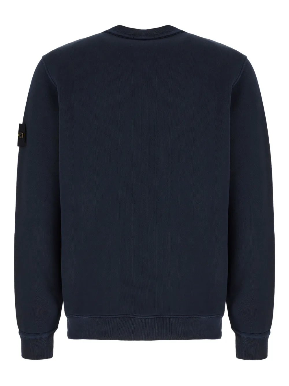 Stone Island Sweater met ronde hals en Compass-logopatch Blauw