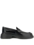 Tod's platform leather loafers - Black