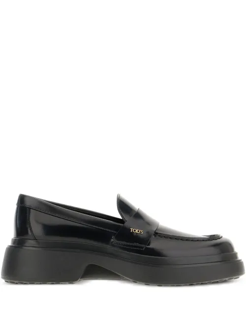 Mocassins en cuir à plateforme - Tod's - Modalova