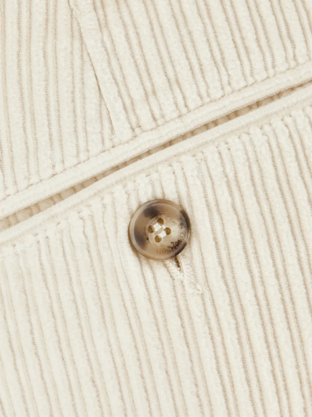 Re-hash Corduroy Trousers In Neutral