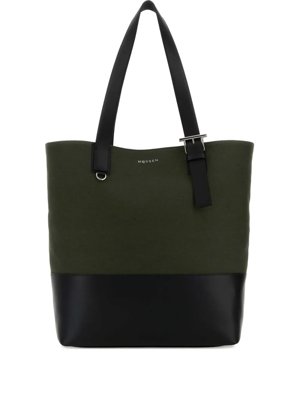 Alexander McQueen T-Bar schoudertas met gesp Groen