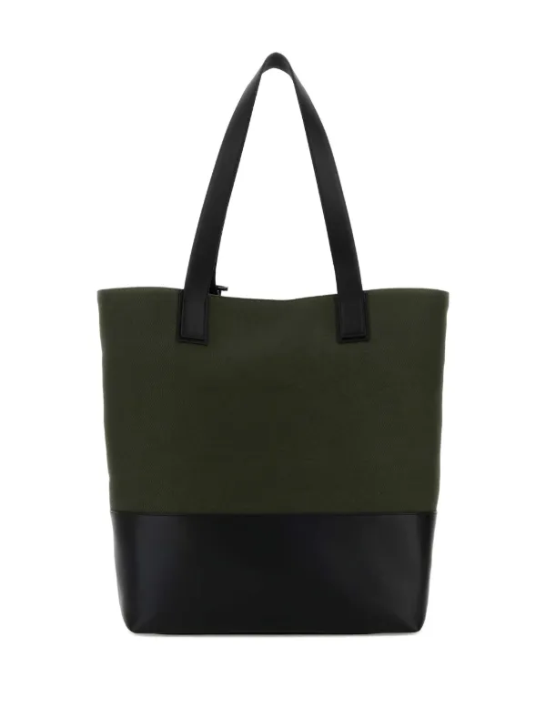 Alexander McQueen Tストラップ ショルダーバッグ | グリーン 