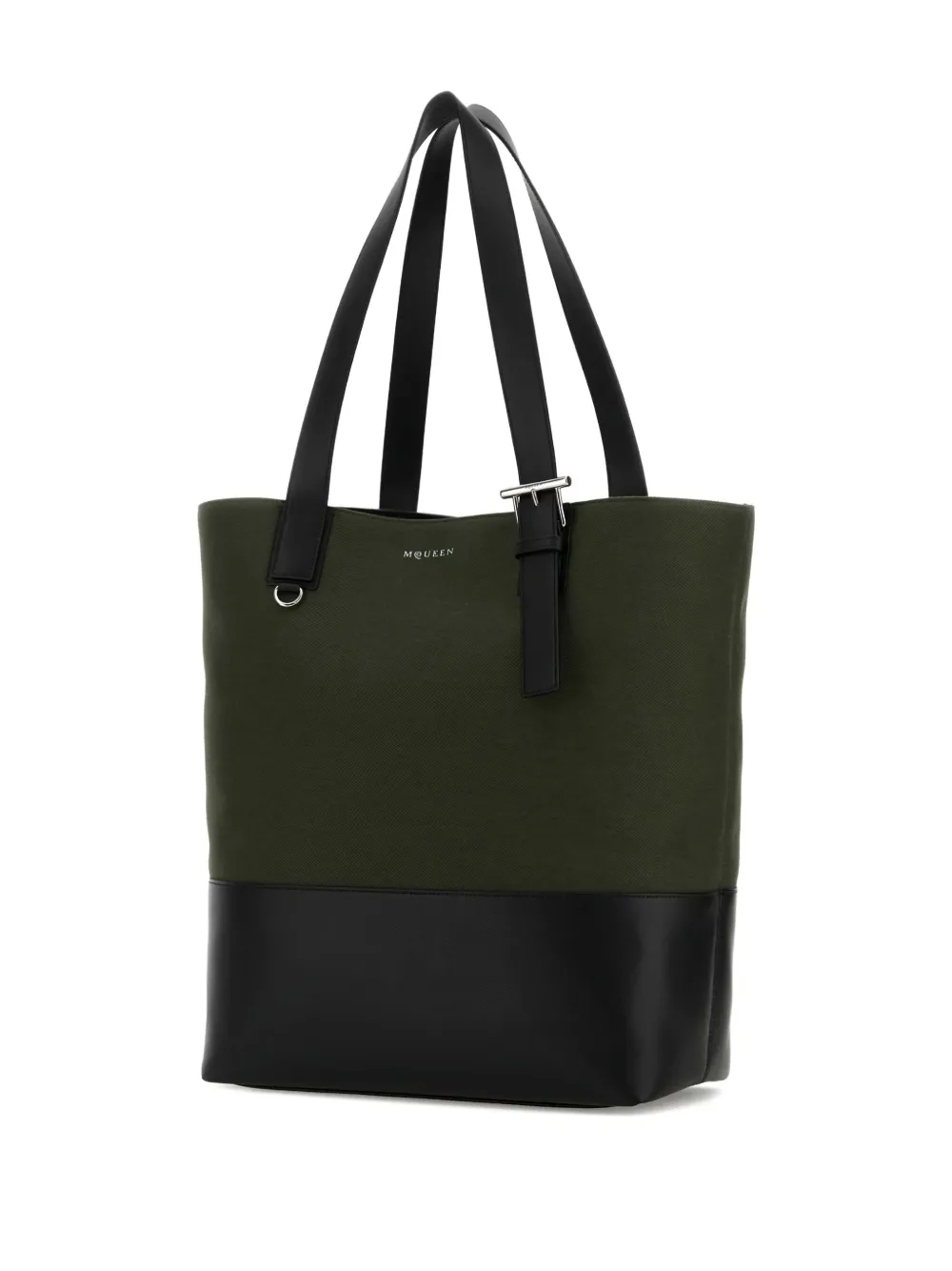 Alexander McQueen T-Bar schoudertas met gesp Groen