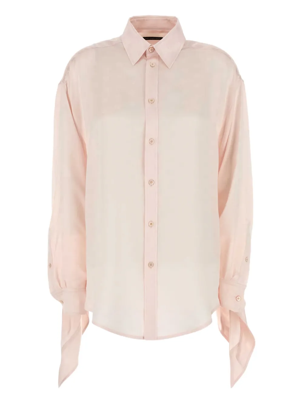 Balenciaga Blouse met ruches Roze