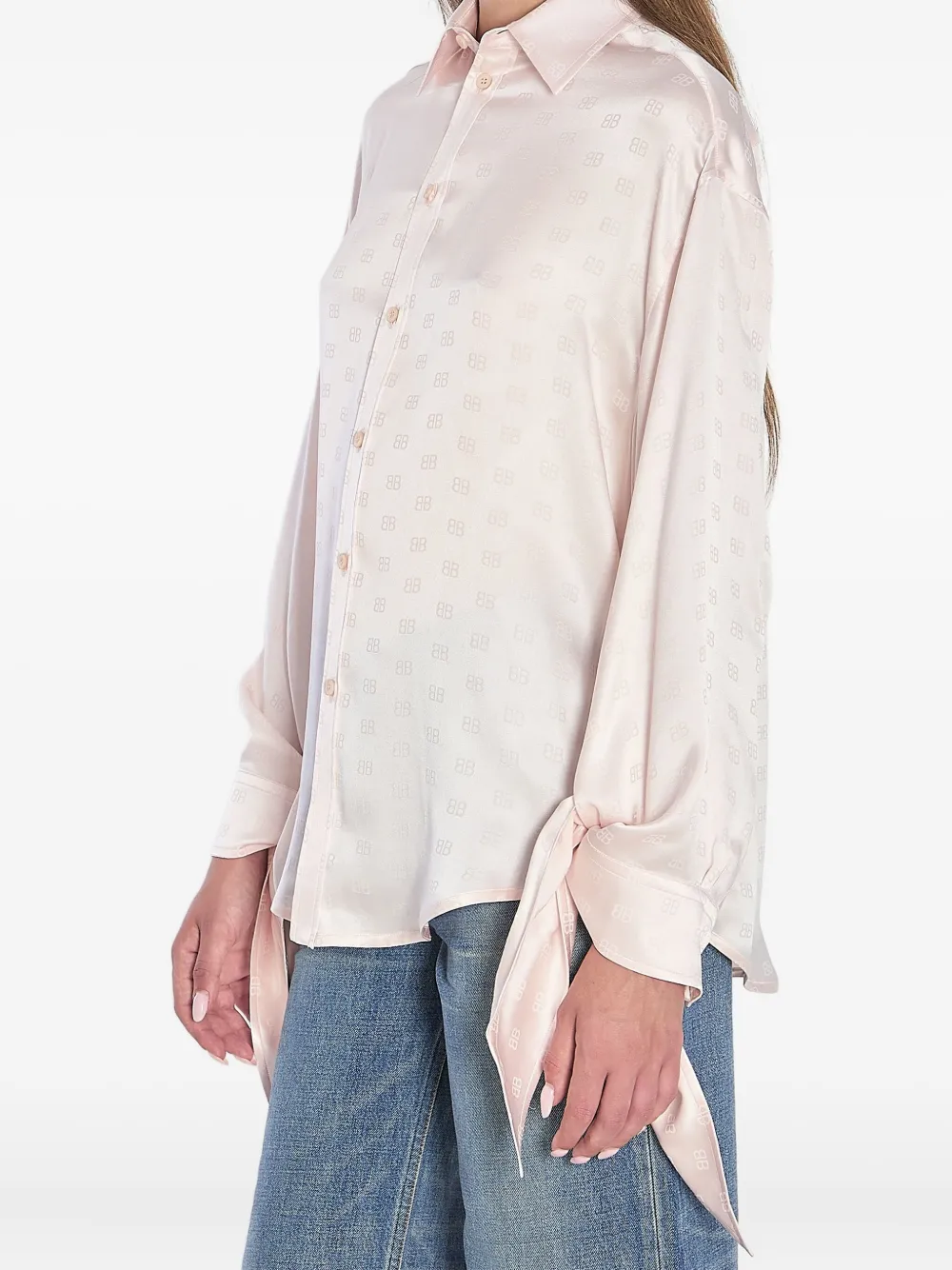 Balenciaga silk ruffled shirt | Shirts | Image 2