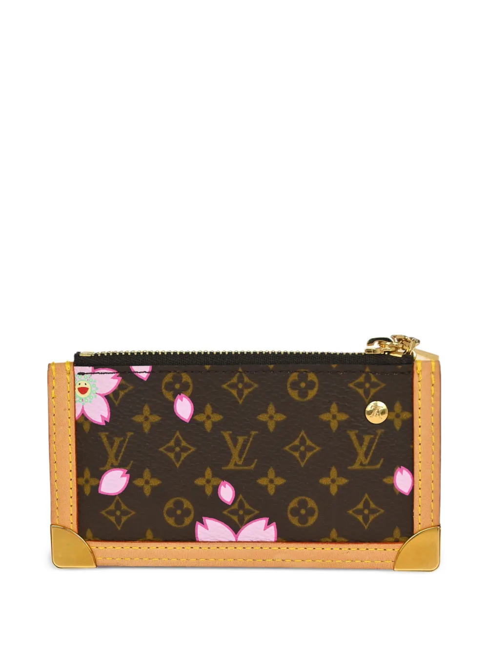 Louis Vuitton Pre-Owned x Takashi Murakami 2003 Cherry Blossom Pochette Cles coin purse | Women | Image 2