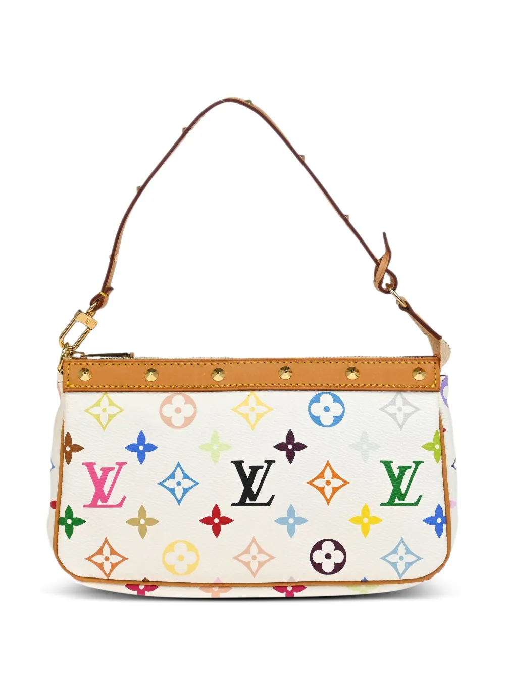 Louis Vuitton Pre-Owned x Takashi Murakami 2003 ポシェット アクセソワール ハンドバッグ - Louis Vuitton Pre-Owned x Takashi Murakami 2003 ポシェット アクセソワール ハンドバッグ -