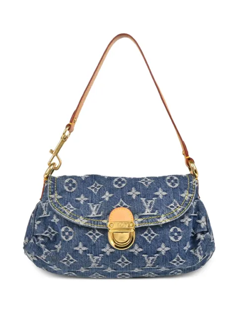 Louis Vuitton Pre-Owned 2005 mini Monogram Denim Pleaty tote bag