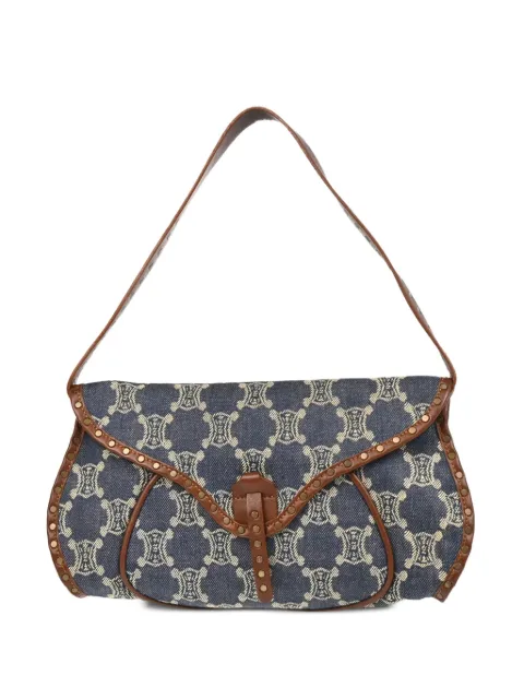 Céline Pre-Owned 1990-2000s Macadam denim handbag