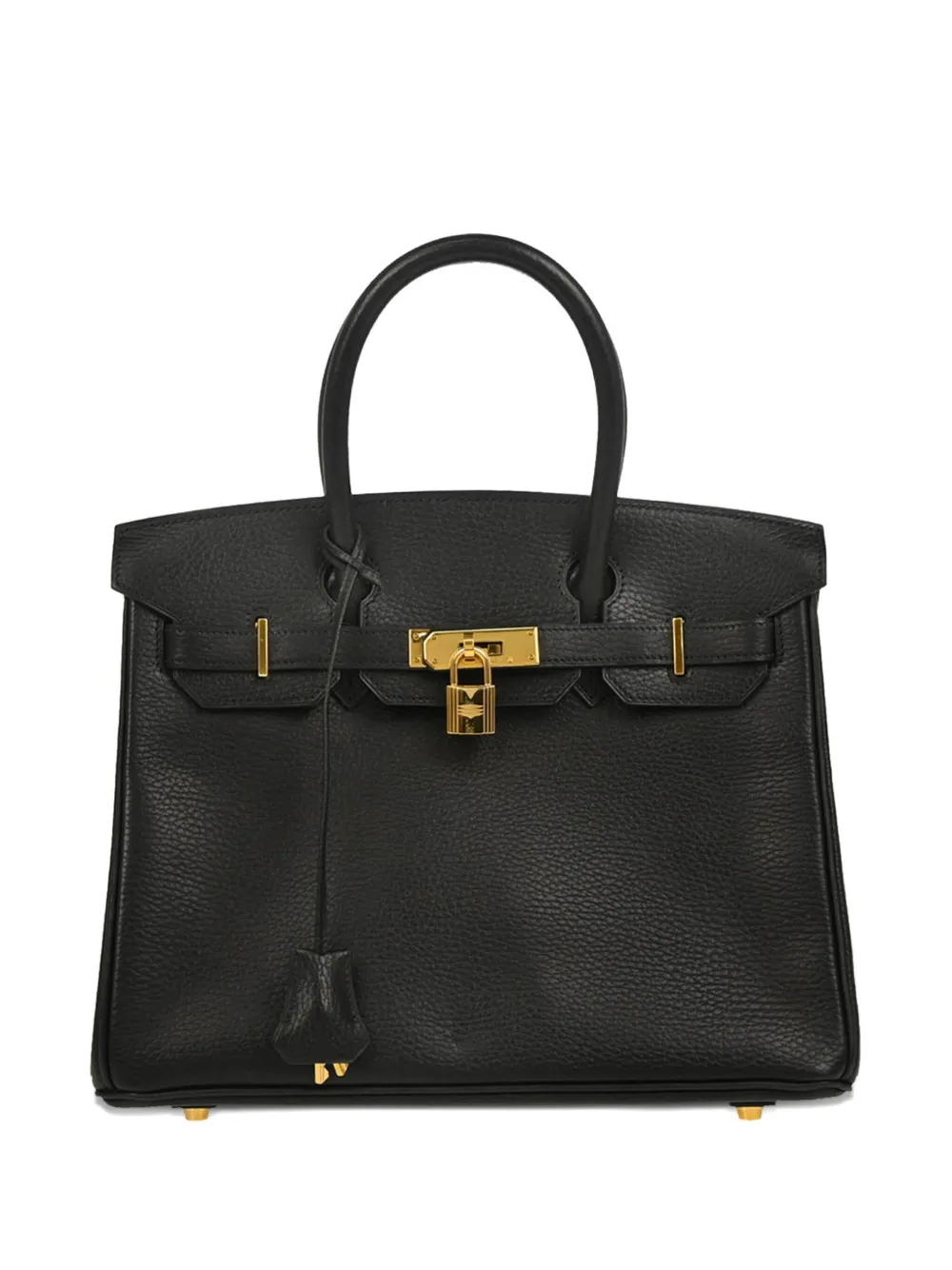 Hermès Pre-Owned 2003 アルデンヌ バーキン 30 ハンドバッグ - ブラック Hermès Pre-Owned 2003 アルデンヌ バーキン 30 ハンドバッグ - ブラック