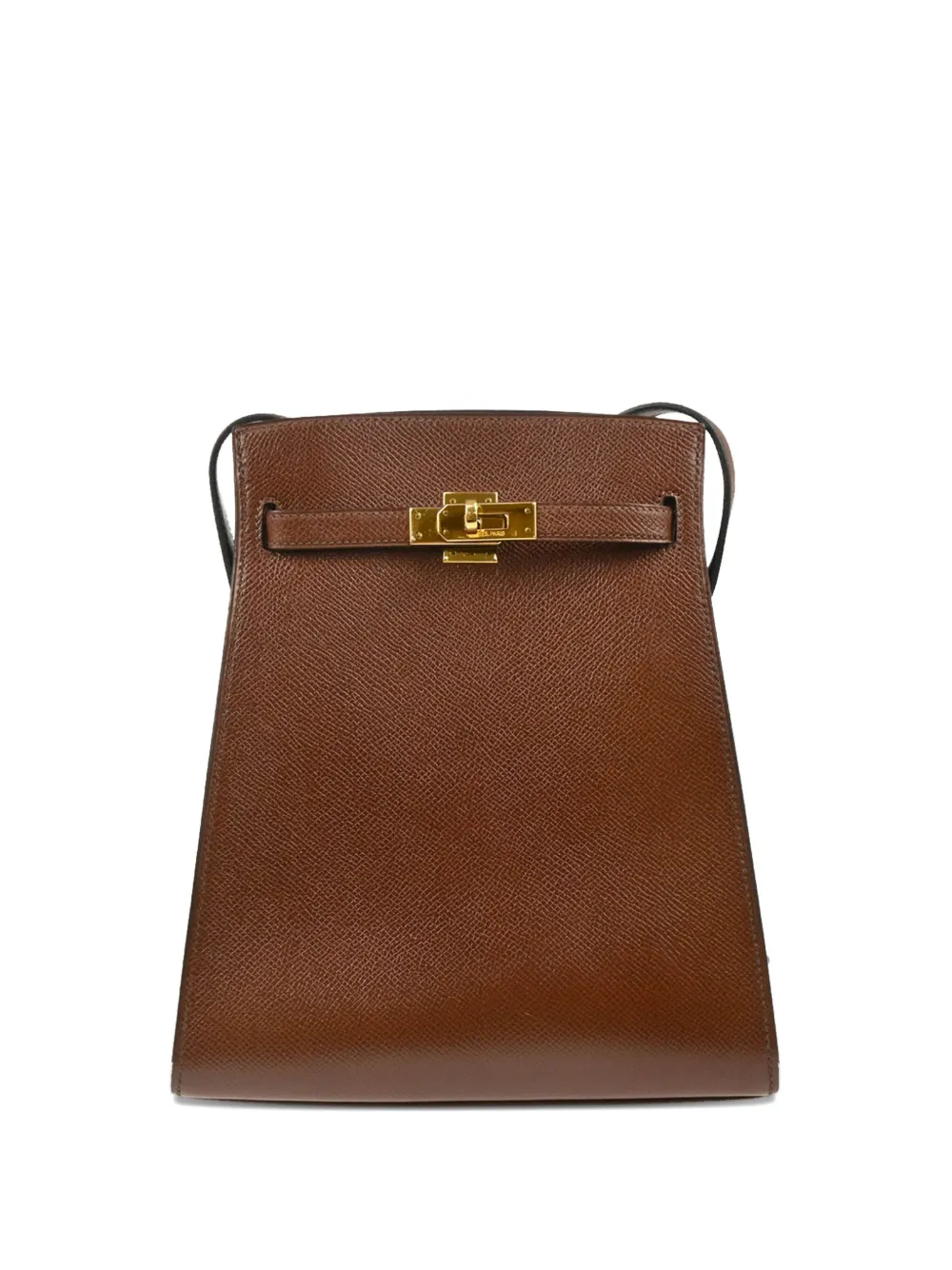 Hermès Pre-Owned 1989s ケリー スポーツ ショルダーバッグ - ブラウン Hermès Pre-Owned 1989s ケリー スポーツ ショルダーバッグ - ブラウン