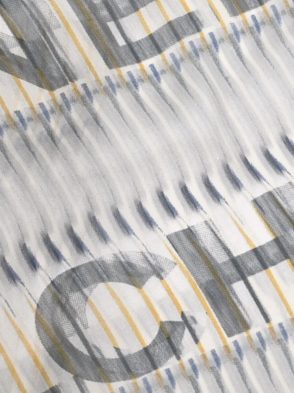 CHANEL Pre-Owned 1990-2000s striped scarf | Image 2