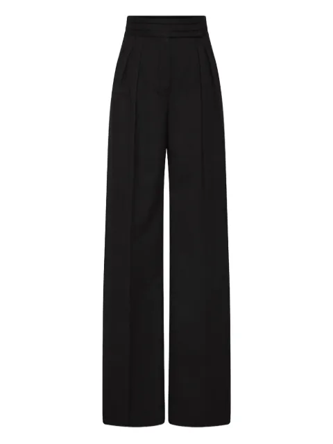 Rebecca Vallance pleated-front wide-leg trousers