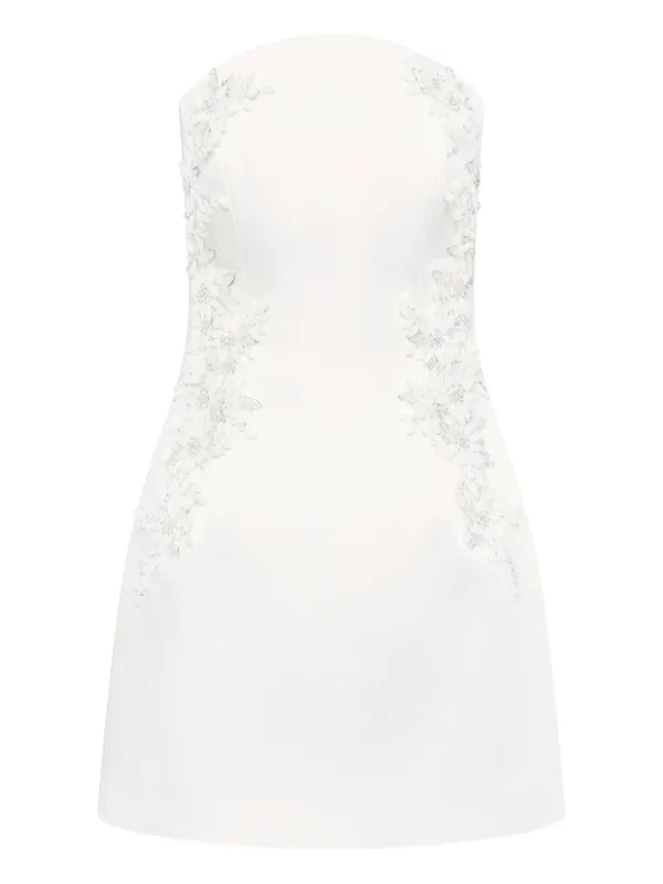 Rebecca Vallance Xanthe Mini Dress in White