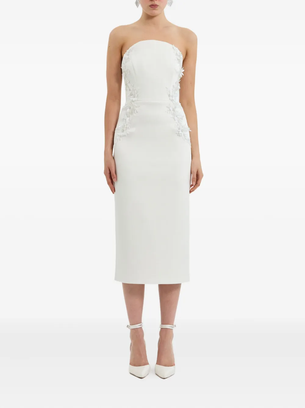 Rebecca Vallance Midi-jurk - Wit