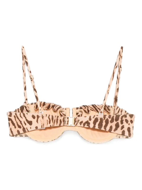 ⭐️ピンキーシェイク⭐️mature leopard bandeau m-style / mature leopard triangle