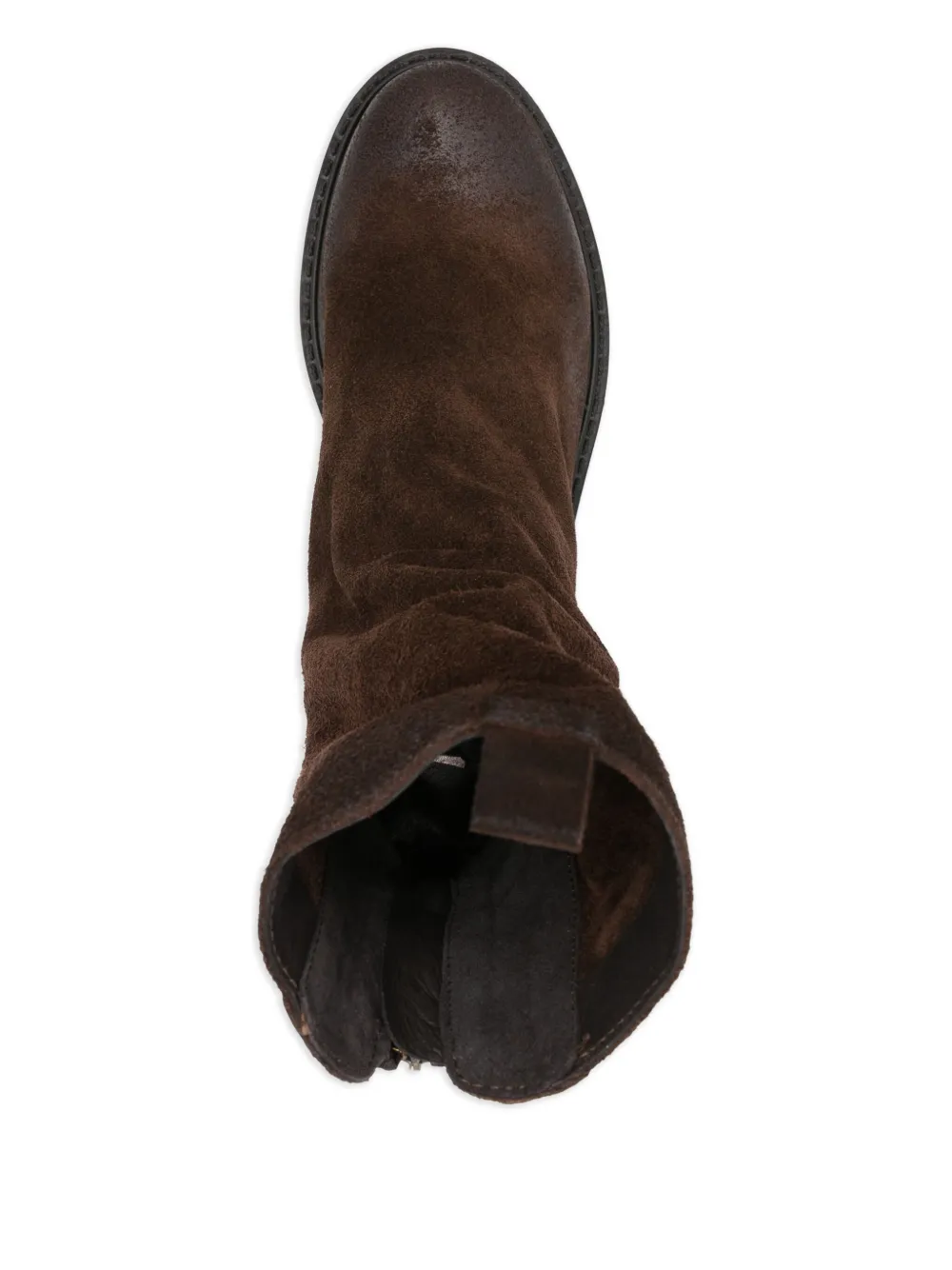 Metisse 40mm slouchy zip boots Brown