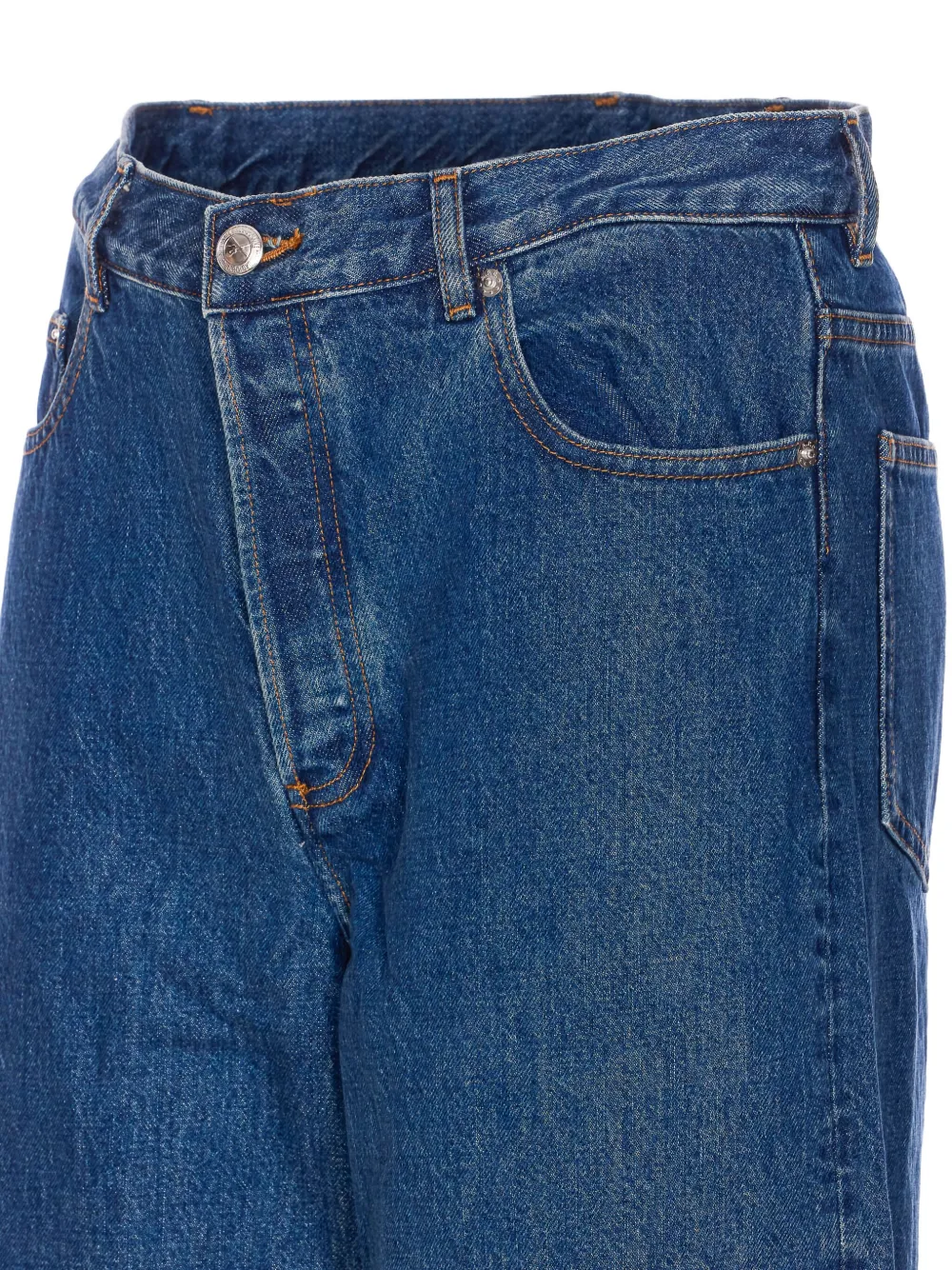 A.P.C. Jeans met vijf zakken Blauw