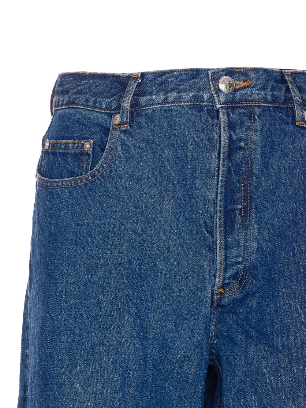 A.P.C. Jeans met vijf zakken Blauw
