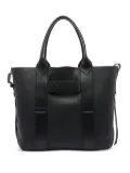 Hogan medium Shopping Script leather tote bag - Black