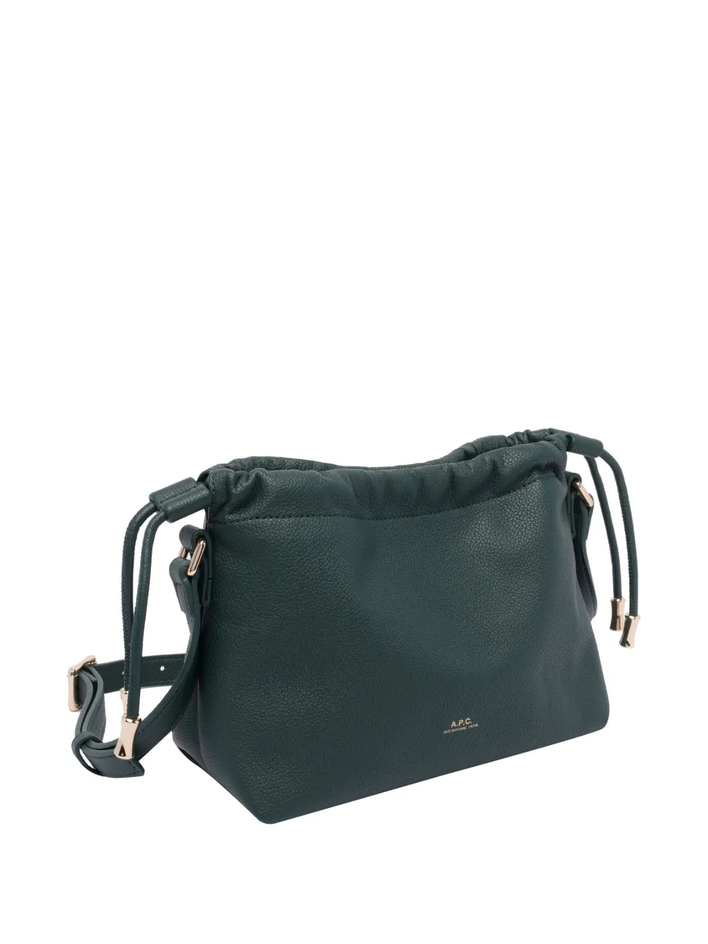 A.P.C. Ninon kleine tas met trekkoord Groen