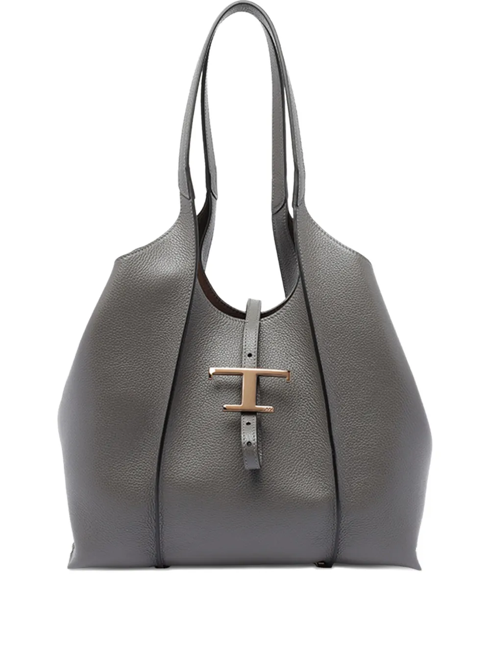 Tod's T-clasp Leather Tote Bag