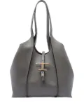 Tod's T-clasp leather tote bag - Grey