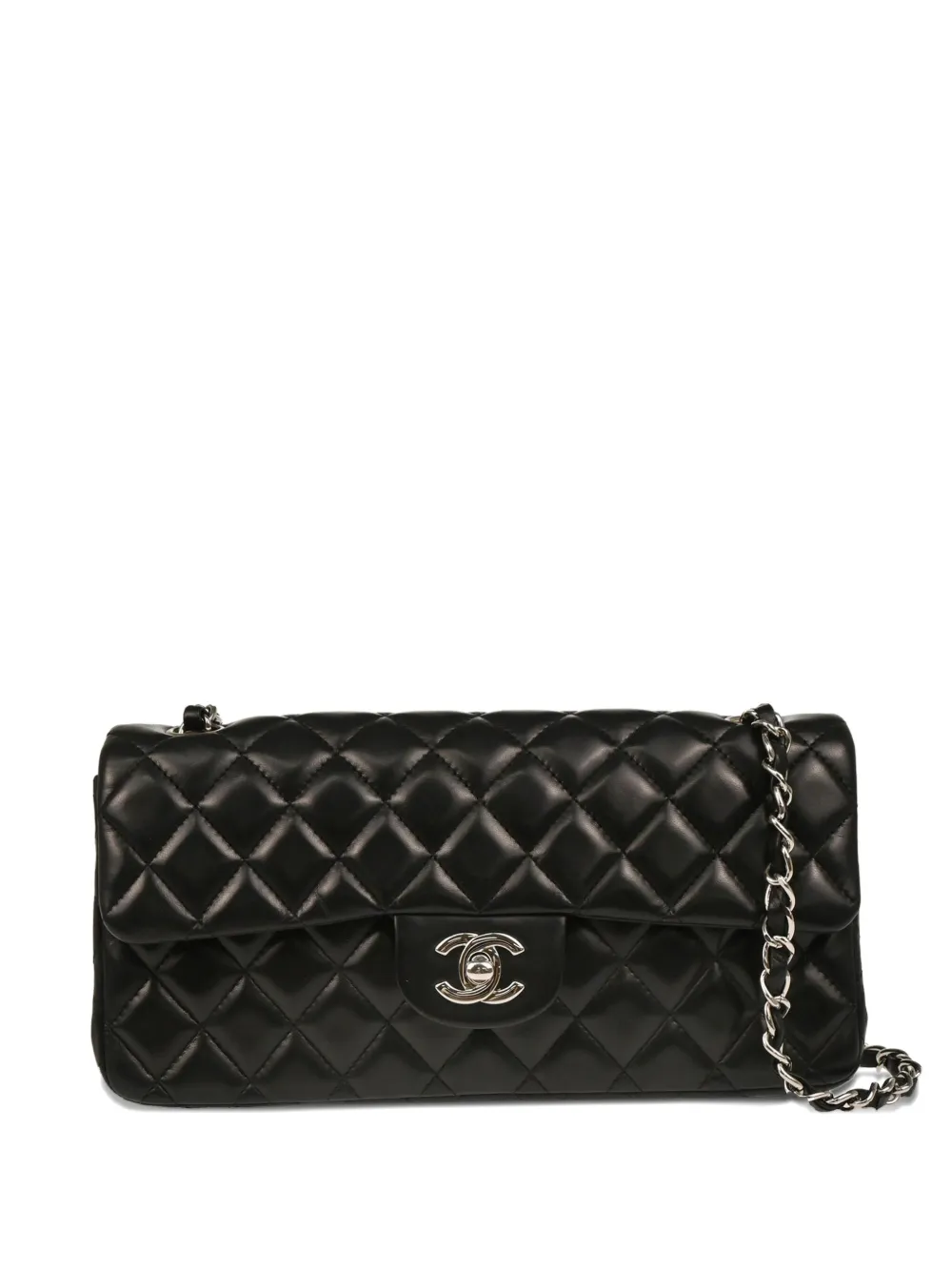 CHANEL Pre-Owned 2009 East West ショルダーバッグ - ブラック CHANEL Pre-Owned 2009 East West ショルダーバッグ - ブラック