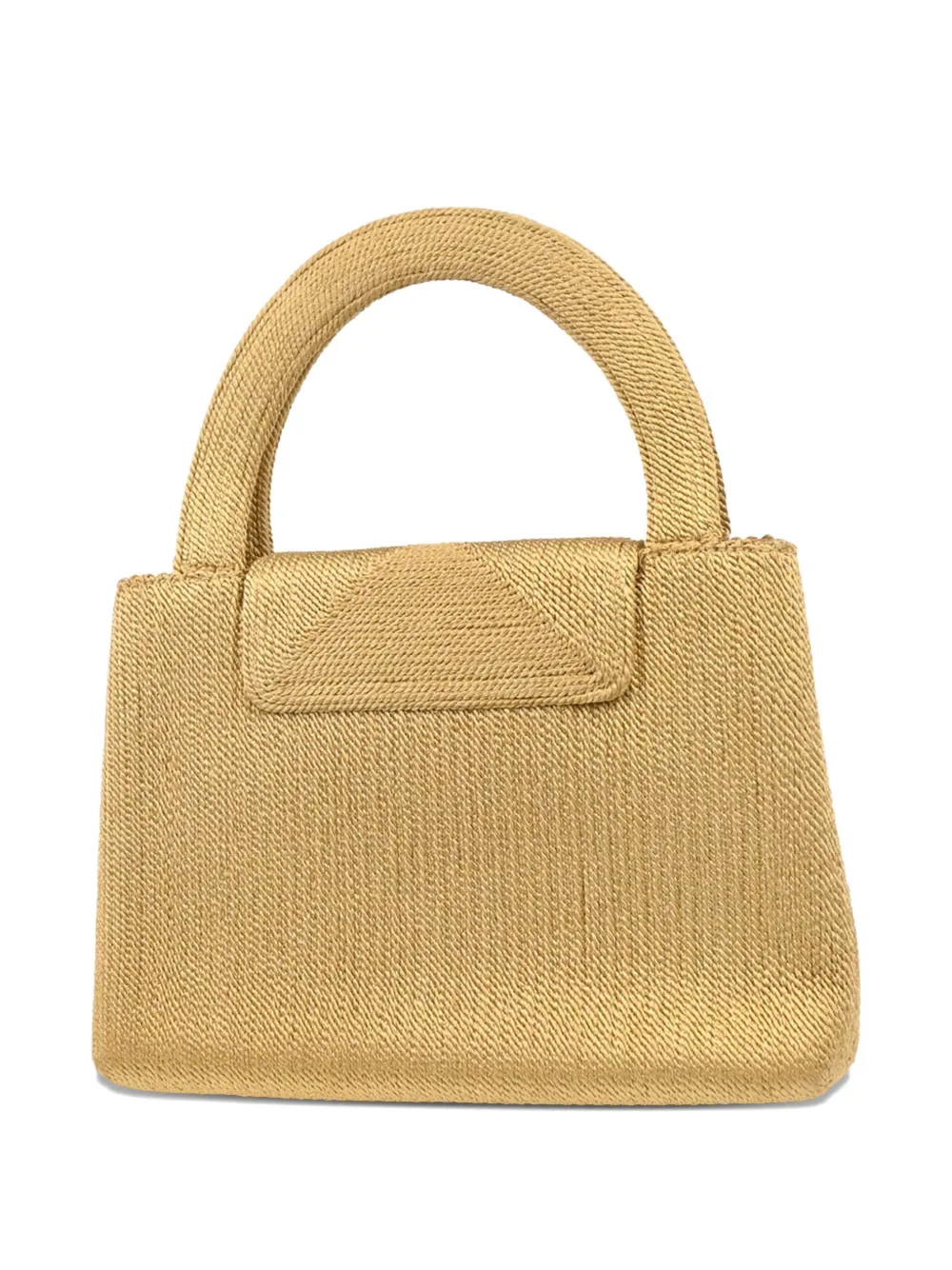 Pre-owned Chanel 1998 Raffia Top-handle Tote Bag In Neutral