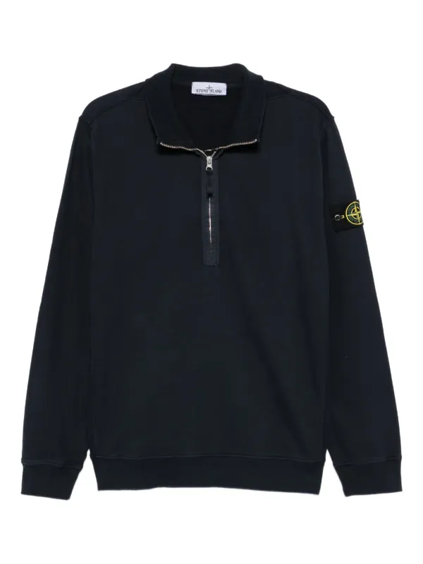 専用　Stone Island  ハーフジップ トレーナー Stone Island ハーフジップ スウェットシャツ | ブルー