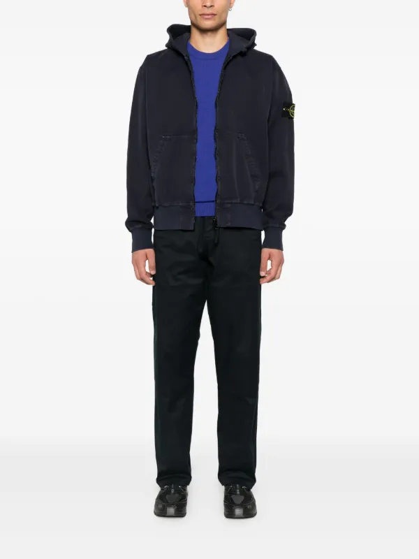 Stone Island ポケット パーカー | ブルー | FARFETCH JP