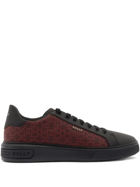 Bally printed miky leather sneakers