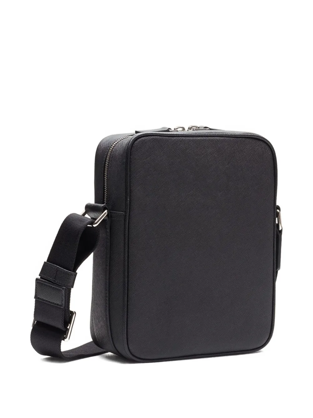 Bally Messengertas met streepdetail - Zwart
