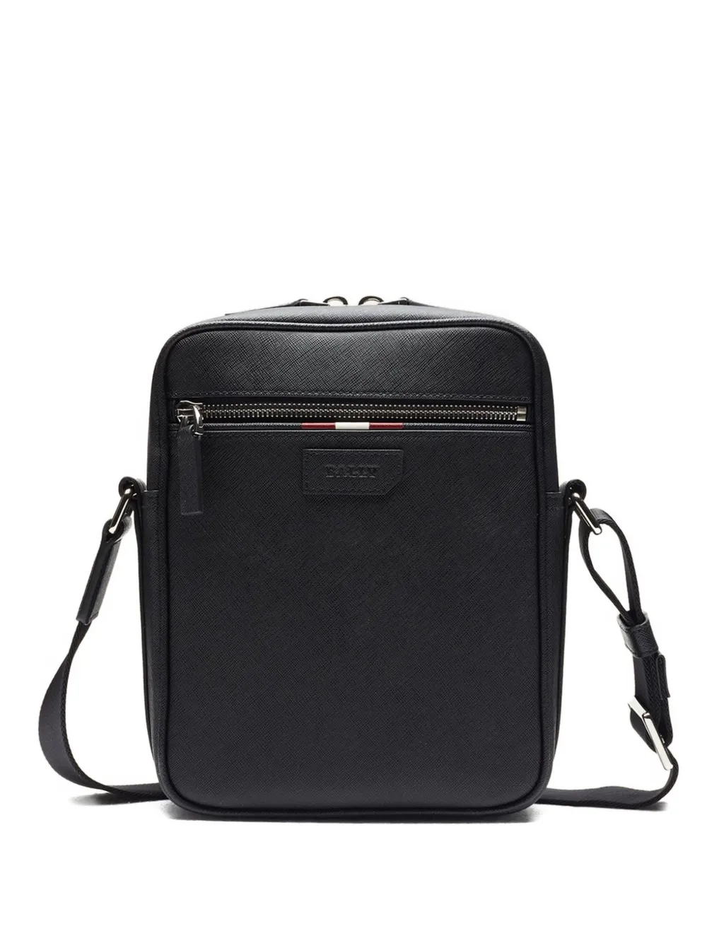 Bally Messengertas met streepdetail Zwart