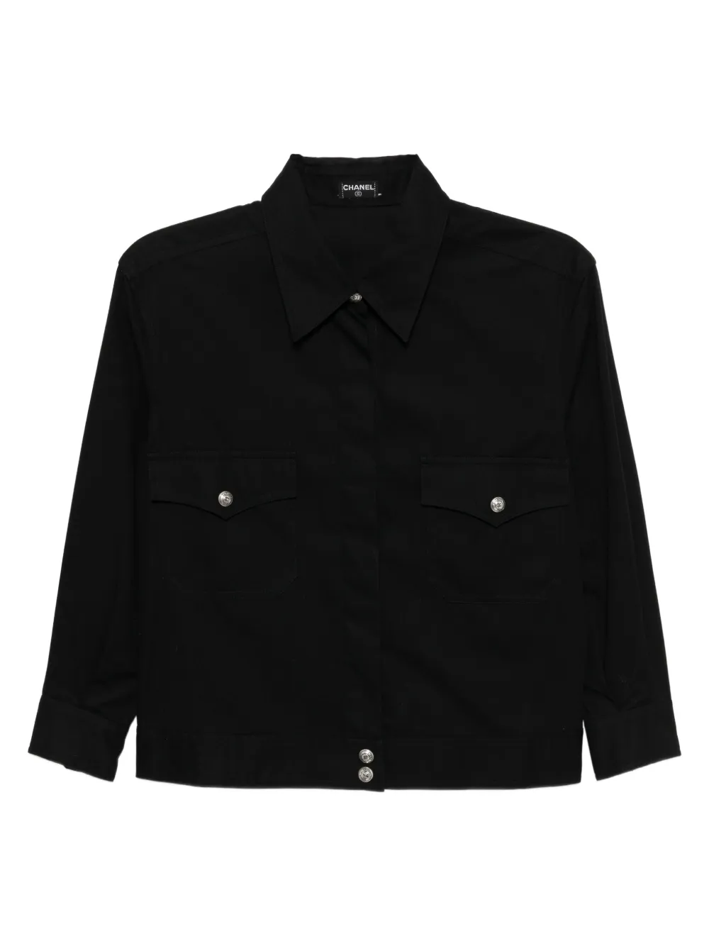 CHANEL Pre-Owned 1990-2000s single breasted jacket | Black | Image 1