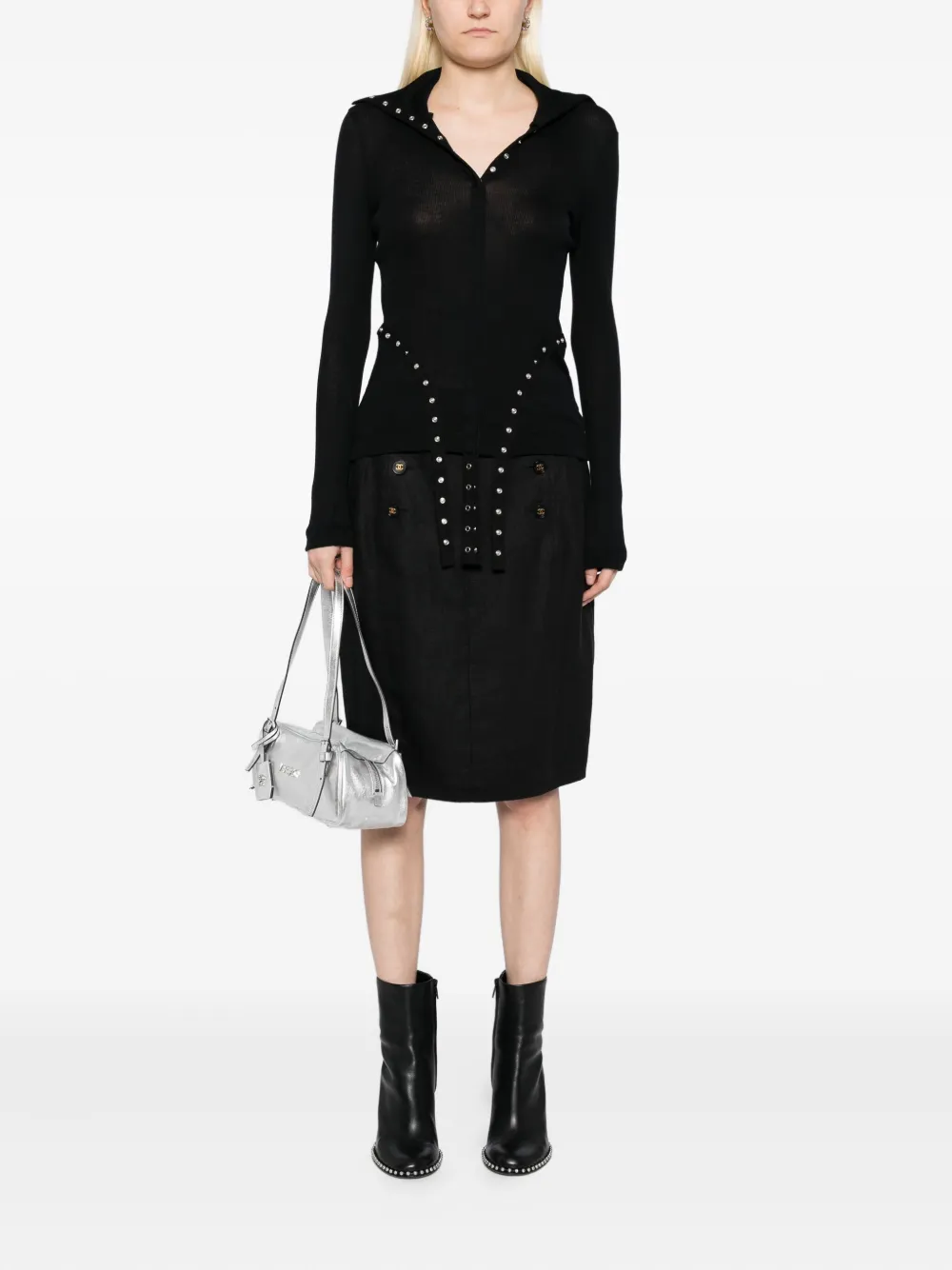 CHANEL Pre-Owned 1994 rok - Zwart
