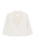 CHANEL Pre-Owned 1999 single breasted jacket - White